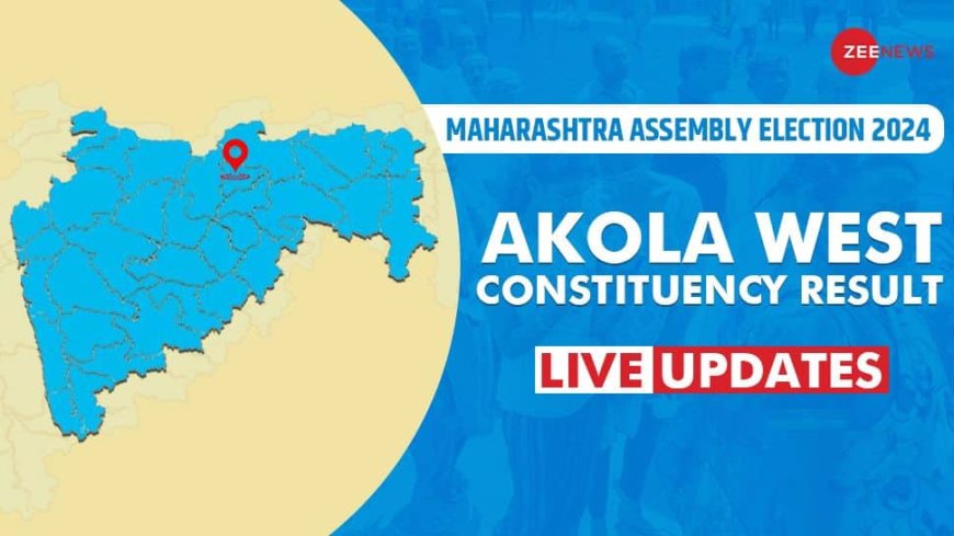 Akola West Vidhan Sabha Chunav Result 2024 Live Winner and Loser Candidate Vijay Kamalkishor Agrawal vs Sajid Khan Pathan Total Votes Margin BJP Congress Shiv Sena UBT NCP Sharad Pawar ECI Maharashtra Assembly election result