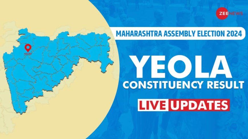 Yeola Vidhan Sabha Chunav Result 2024 Live Winner and Loser Candidate Chhagan Bhujbal vs Adv. Manikrao Madhavrao Shinde Total Votes Margin AIMIM Congress Shiv Sena NCP ECI Maharashtra Assembly election result