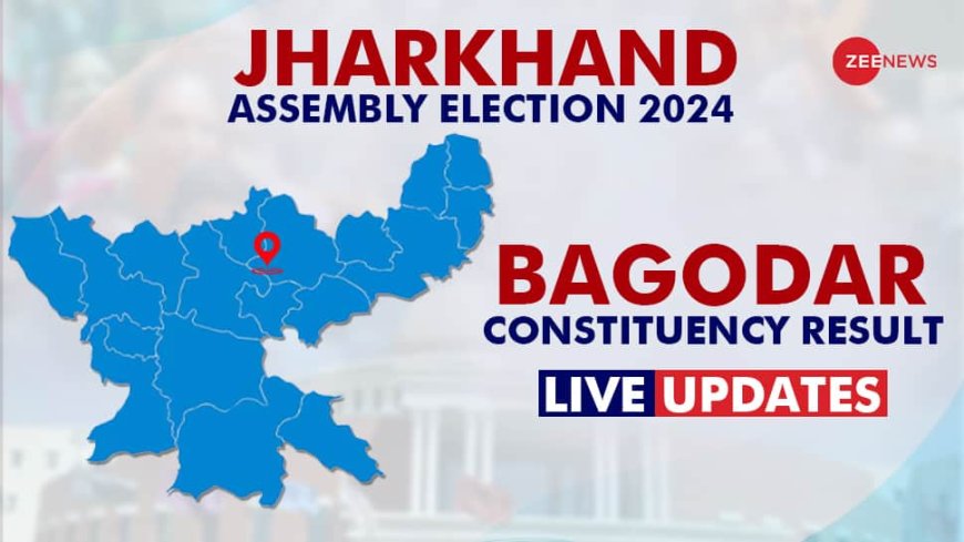 LIVE Updates | Bagodar Election Result 2024: Nagendra Mahto Trails Against Vinod Kumar Singh For BJP vs JMM