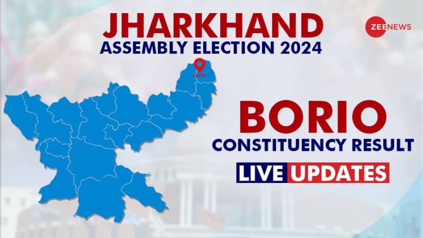 LIVE Updates | Borio  Election Result 2024: Lobin Hembram -BJP Trails Against Dhananjay Soren -JMM For BJP vs JMM