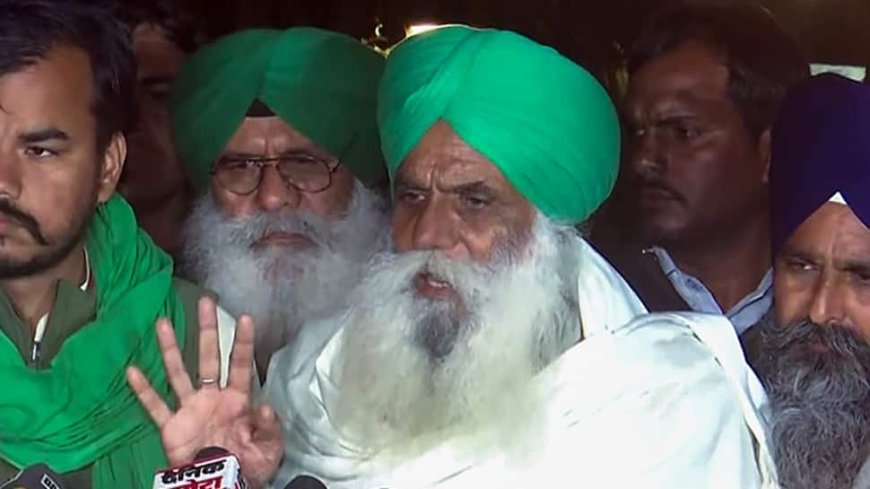 Punjab Govt Forcibly Removes Farmer Leader Dallewal From Protest Site Ahead Of Hunger Strike