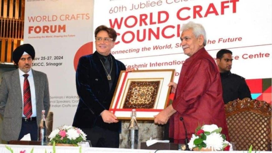 Kashmir Transforms From Terror Hub To Business Hub: World Craft Council Celebrates 60th Anniversary After G20 Summit