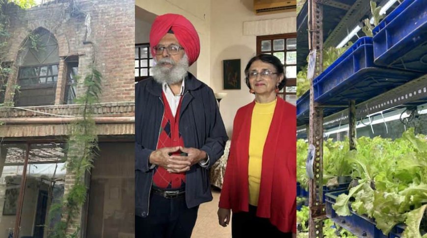 This Couple’s Unique Eco-Home Maintains AQI 10-15 Amid Severe Pollution In Delhi, It Is Located At...