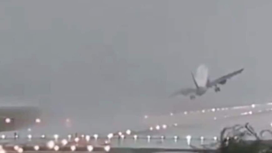 Cyclone Fengal: IndiGo Flight Lands Dramatically Amid Strong Winds At Chennai Airport — Watch Video