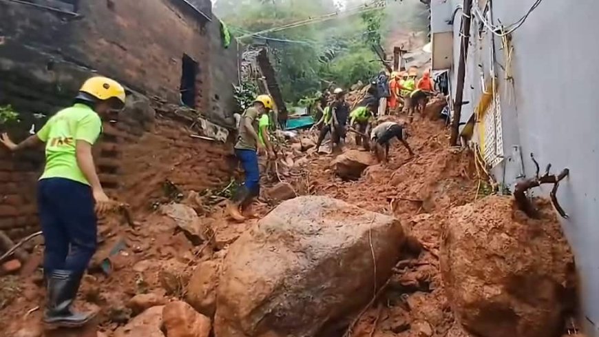 Family Of 7 Killed In Tamil Nadu’s Tiruvannamalai Landslide, Relatives Stage Protest