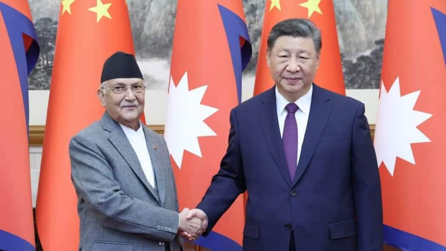 President Xi Praises Nepal PM Oli's Commitment To Promote Relations With China, Vows To Deepen Strategic Ties