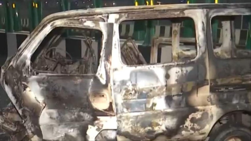 Delhi: 1 Dead, Several Injured As 2 Cars Catch Fire After Collision On Dwarka Expressway