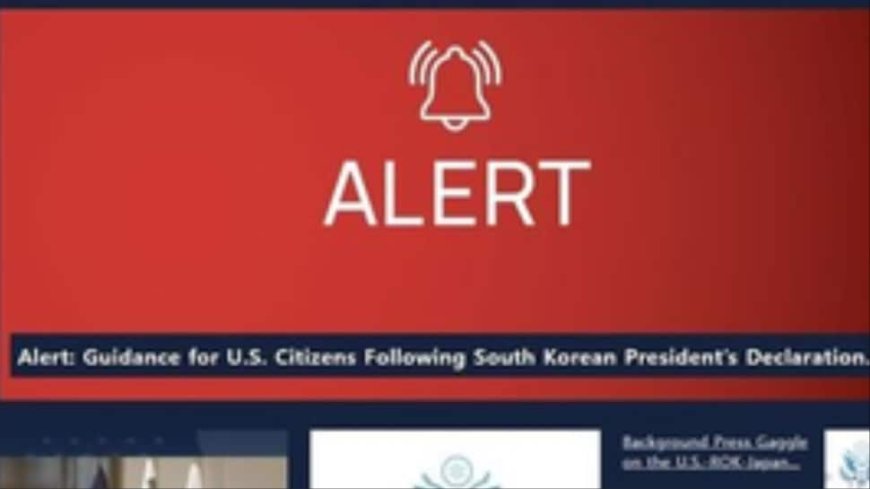 US Embassy In South Korea Issues Emergency Alert To Its Citizens After Lifting Of Martial Law