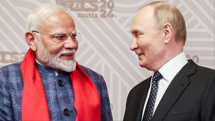 Russian Prez Putin Hails PM Modi`s Leadership In Providing `Stable Conditions` For SMEs Through `Make In India`