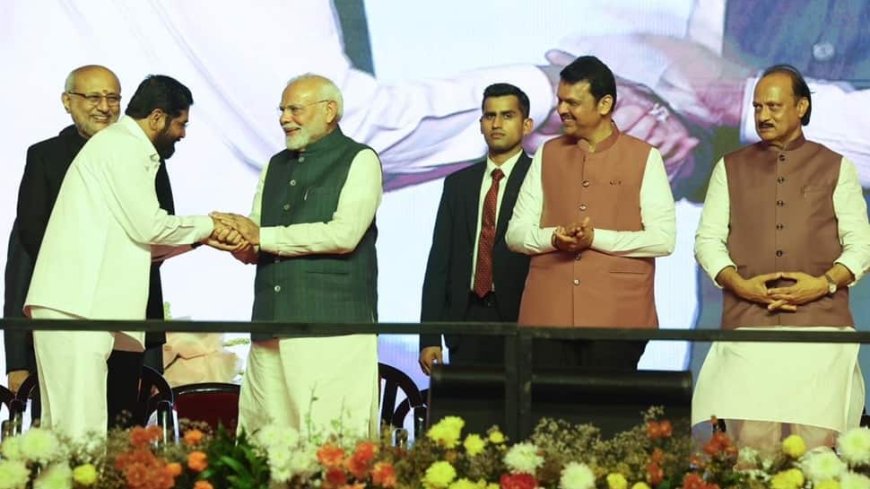 What PM Narendra Modi Said About Eknath Shinde After Maharashtra Swearing-In Event