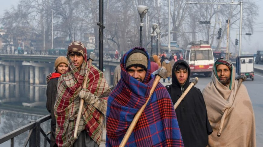 At Minus 4.1, J&K`s Srinagar Records Season`s Coldest Night