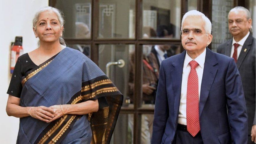 RBI Governor Shaktikanta Das Meets FM Nirmala Sitharaman In Delhi