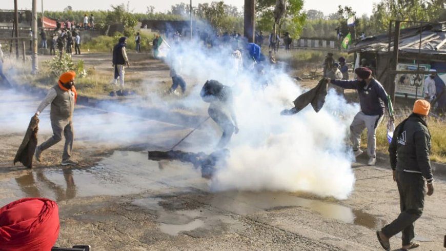 From Tea-Snacks, Flower Shower To Tear Gas: Farmers Halt Delhi March After Clash At Sambhu Border | Updates