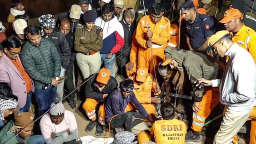 5-Year-Old Rajasthan Boy Trapped In 150-Foot-Deep Borewell Dies After 55 Hours Rescue Ops