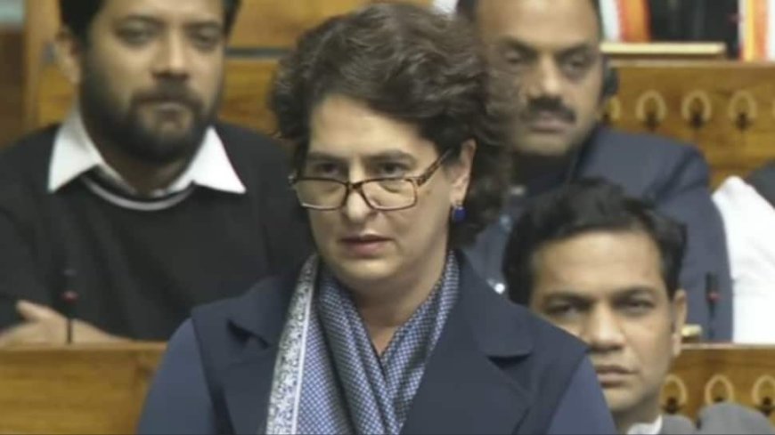 Parliament LIVE: Priyanka Gandhi Calls Constitution `Suraksha Kavach` In Maiden Lok Sabha Speech