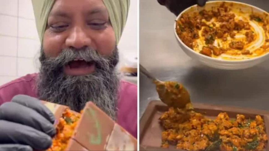 `You Should Be Jailed`: Man`s Receipe Of `Chicken Tikka Chocolate` In Viral Video Leaves Internet Disgusted — WATCH