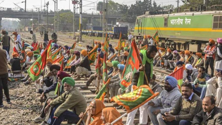 Punjab: Train Services Affected Due To Farmers' 'Rail Roko' Protest