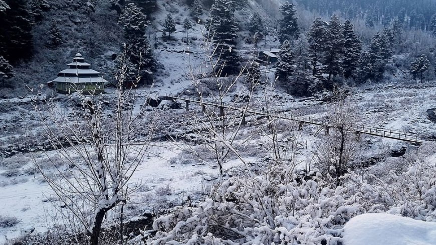 Kashmir, Ladakh Shiver As Severe Cold Wave Grips Region, IMD Issues Yellow Alert; Zojila Freezes at -23°C