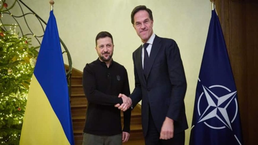 Zelenskyy, NATO Chief Hold Meeting To Strengthen Air Defence For Ukraine