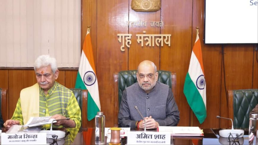 `Terror-Free J&K`: Amit Shah Holds Review Meet, Vows To Provide Full Resources