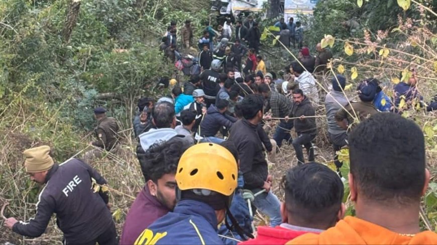 2 Killed, 20 Injured As Bus Falls Into Gorge Near Uttarakhand`s Bhimtal, Rescue Ops On