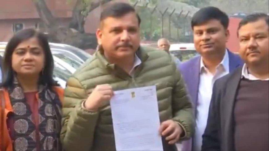 Sanjay Singh Files ED Complaint Against BJP`s Parvesh Verma For `Distributing Cash To Voters`