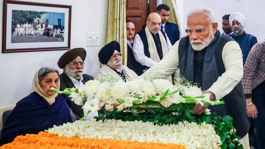 `His Life Is An Inspiration For Future Generations`: PM Modi Pays Tribute To Manmohan Singh