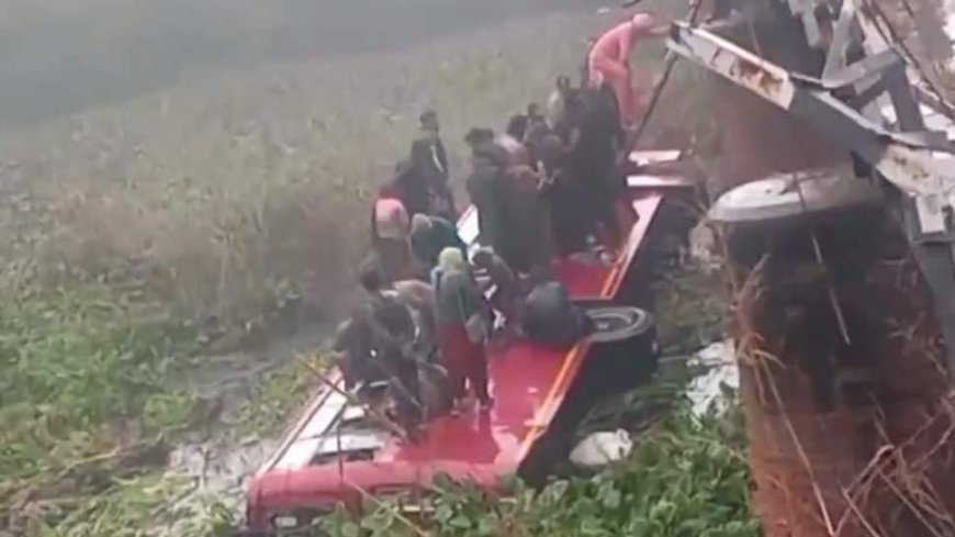 Punjab: 8 Killed, 18 Injured As Bus Falls Into Drain In Bathinda