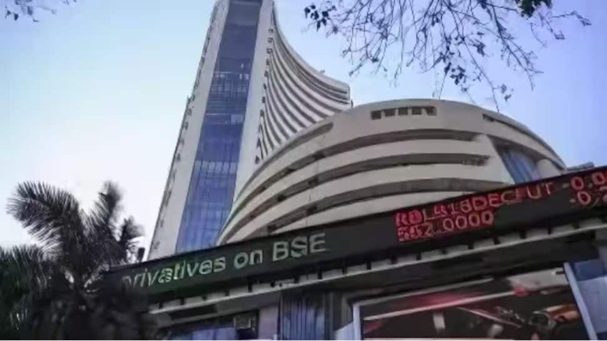 Share Market Ends In Green, Sensex Settles At 78,699