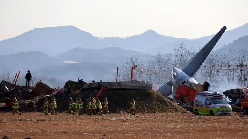 179 Feared Dead Only Two Rescued After Jeju Airlines’ Plane Crashes On South Korea Runway | VIDEO