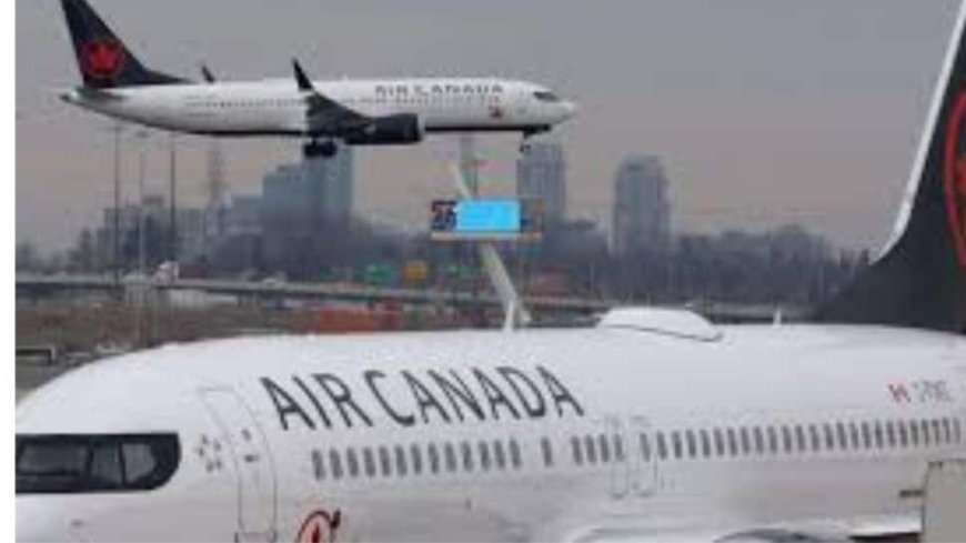 Air Canada Flight Catches Fire On Landing, All Passengers Evacuated Safely