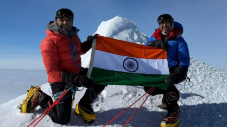 Indian Navy Officer`s Daughter Creates History; Class XII Student Completes Seven Summit Challenge