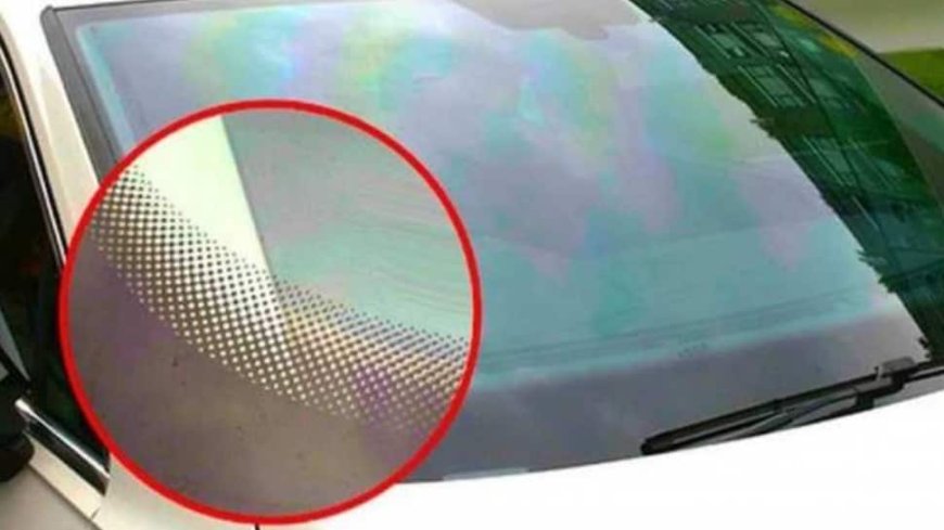 Why Your Car’s Windscreen Has THESE Black Dots: What Happens If They Disappear? The answer Will Surprise You!