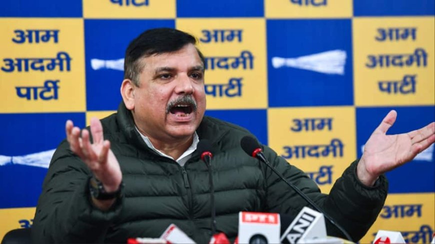 `BJP Has Nothing To Do Except...`: Sanjay Singh Slams Saffron Party Over Poll-Rigging Remark