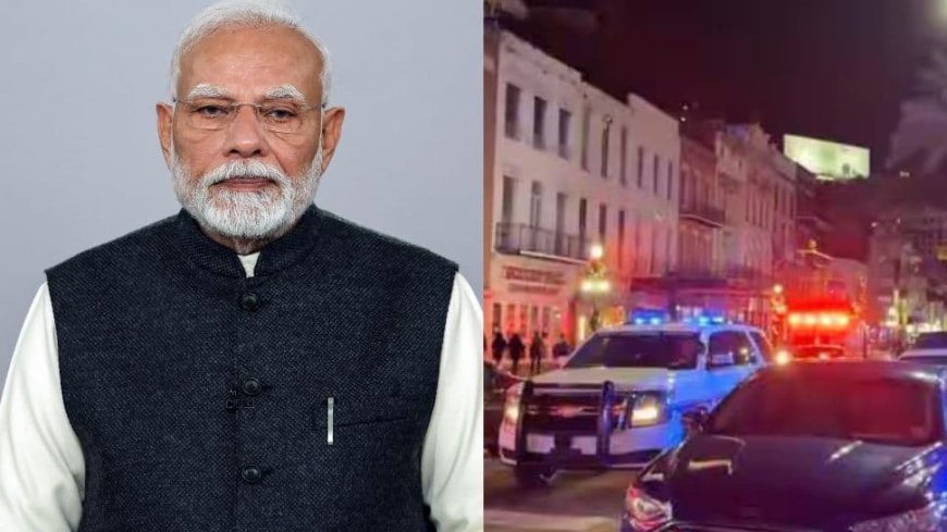 PM Modi Condemns New Orleans Terror Attack, Says ‘Cowardly’