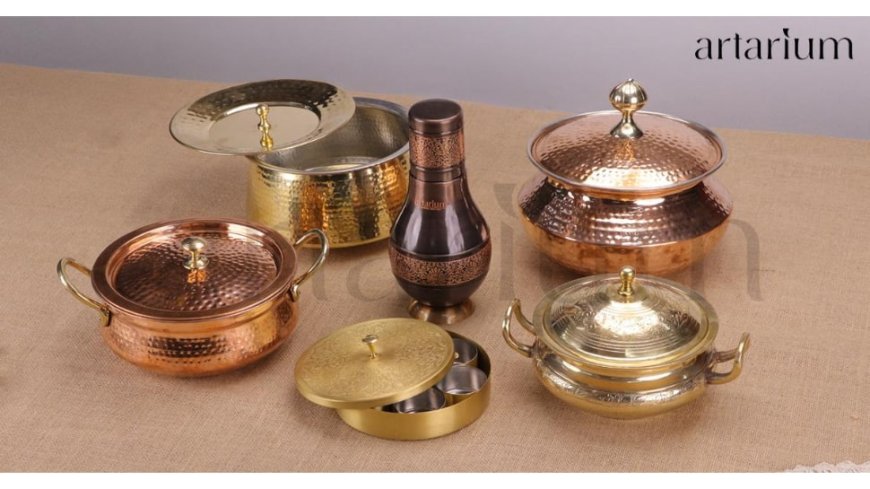 Artarium Brings the Essence of Ayurveda to Your Kitchen with Its New Line of Brass and Copper Kitchenware