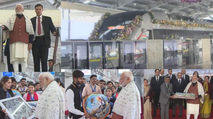 Delhi Gets First Namo Bharat Train: PM Modi Inaugurates Sahibabad-New Ashok Nagar Stretch