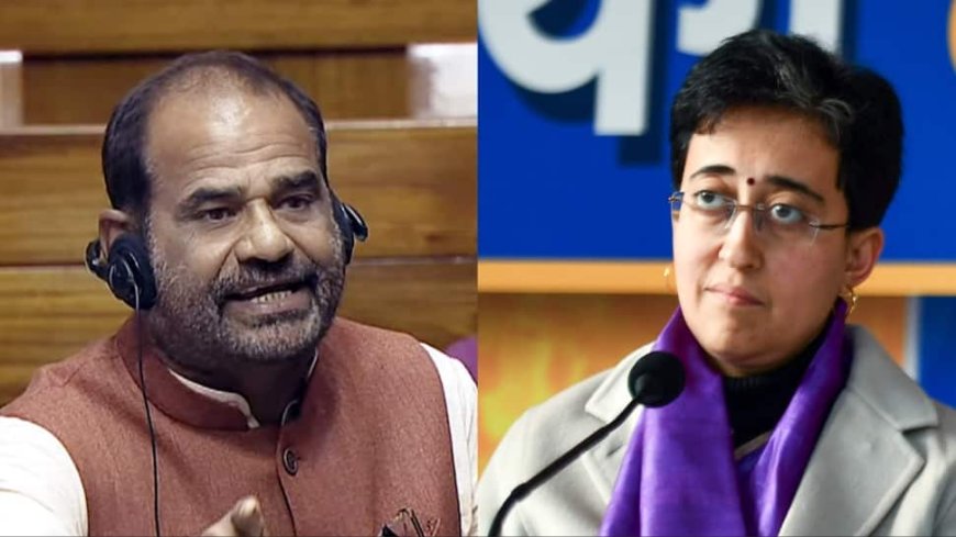 After Remarks On Priyanka Gandhi, BJP`s Bidhuri Attacks Delhi CM Atishi Over Surname, AAP Dubs Saffron Party `Anti-Women`