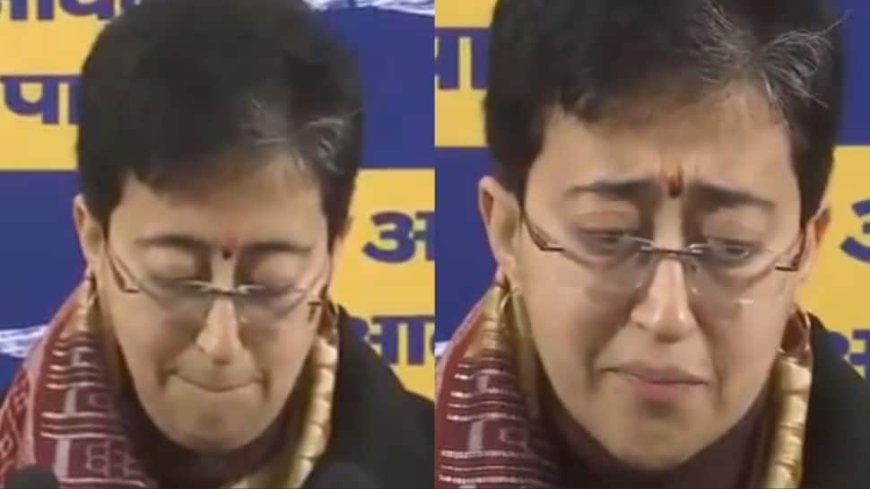 Atishi Breaks Down Over Ramesh Bidhuri`s Remarks On Her Father; Says, `Politics Has Stooped So Low`