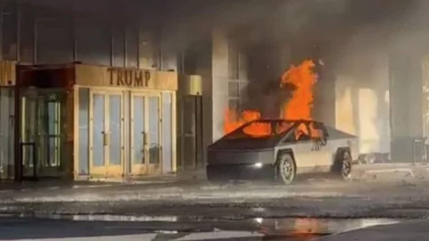 Man Who Exploded Tesla Cybertruck Outside Trump Hotel In Las Vegas Used ChatGPT: Police