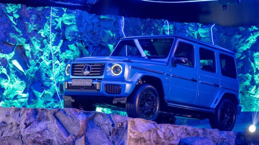 Mercedes G Class Electric Launched At Rs 3 Crore - Features, Specifications And More