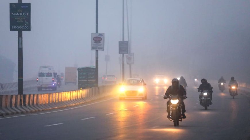 Dense Fog Blankets Parts Of Northern India As Cold Persists