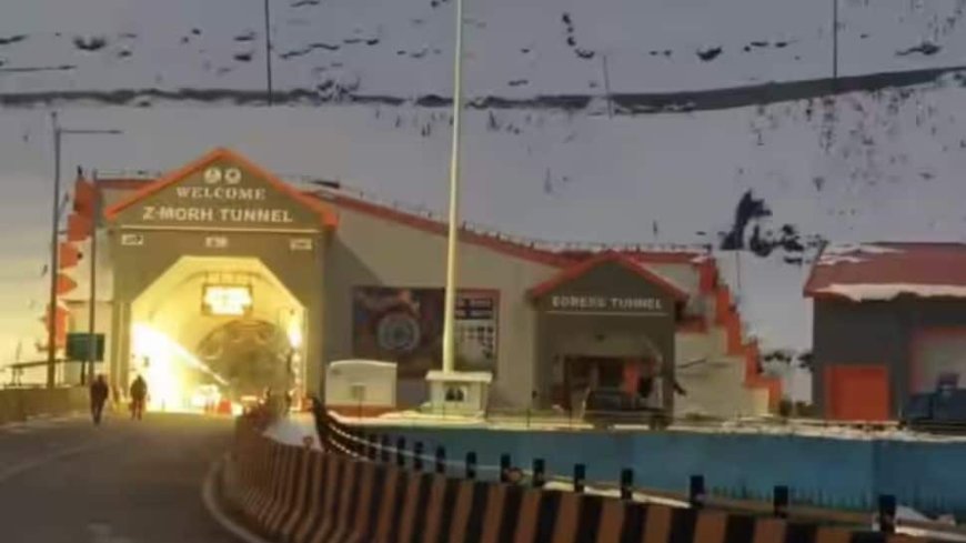 J-K: PM To Inaugurate Sonamarg Tunnel On January 13