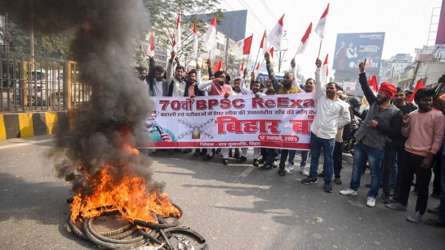 BPSC Exam Row: Pappu Yadav`s Supporters Disrupt Traffic Movement In Patna To Enforce Bandh