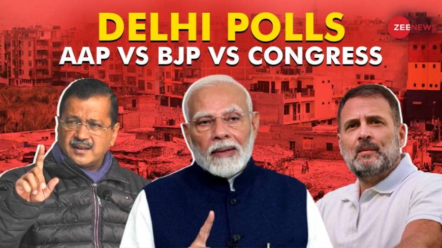 In BJP vs AAP vs Congress’ Battle For CM Chair, Delhi Slum Politics Hits Fever Pitch