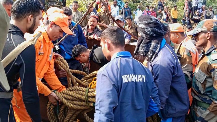 Navy Divers Withdrawn From Rescue Ops In Assam Coal Mine, dewatering Exercise Underway