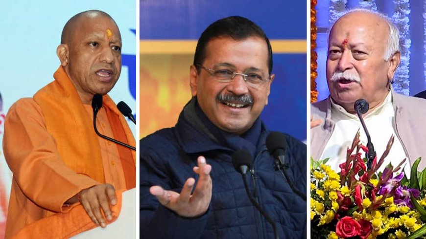 Delhi Polls: BJP Readies Double Blow To Kejriwal As Yogi, RSS Enter Battlefield