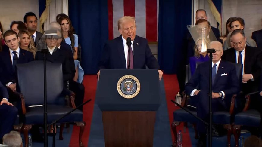 Donald Trump’s First Speech After Swearing-In, Makes Big Announcements