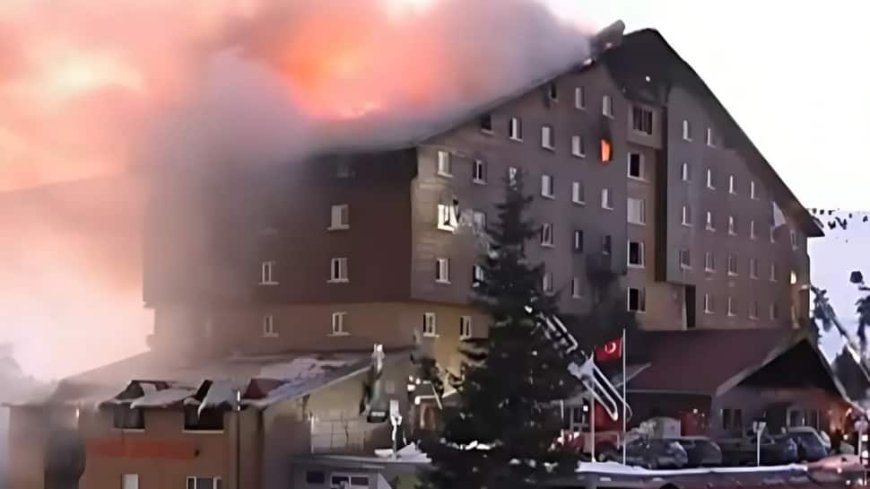 66 Killed In Turkey Ski Resort Fire, People Seen Jumping From Building In Panic