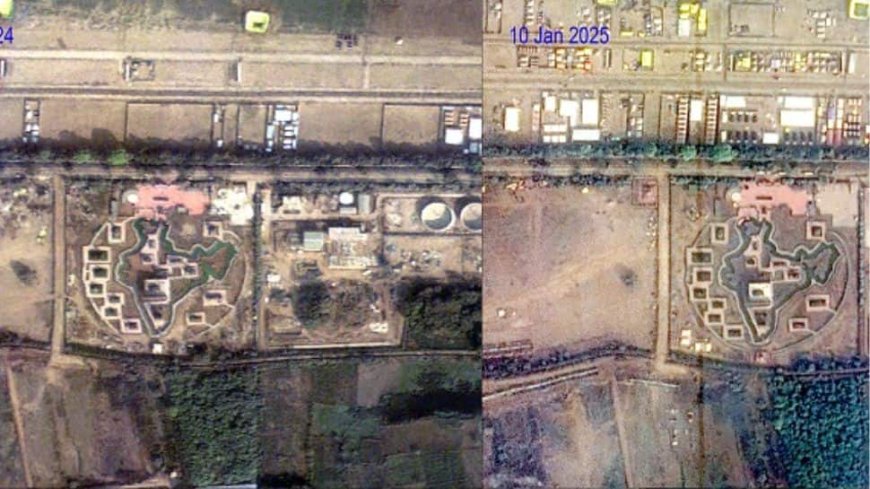 ISRO Releases Satellite Images Of Maha Kumbh Mela In Prayagraj